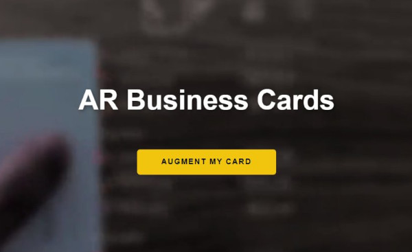 Augment My Card - Augmented Reality App